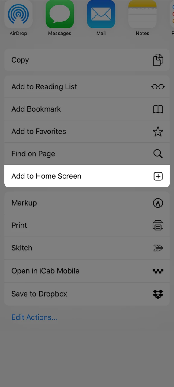Add the Jet Casino shortcut to your home screen.