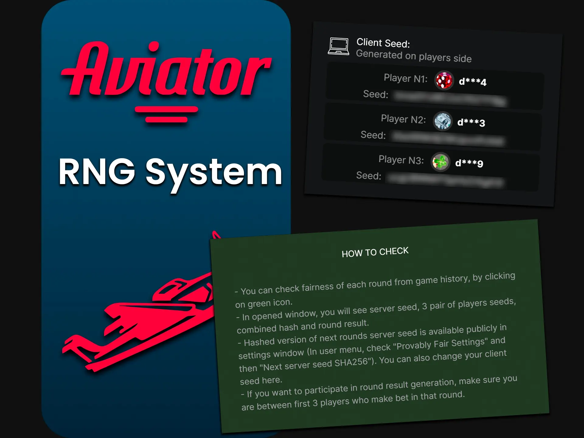 Rate the fairness of Aviator game results.